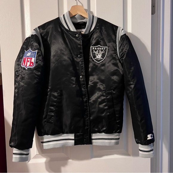 Starters Raiders Jacket - Picture 2 of 10